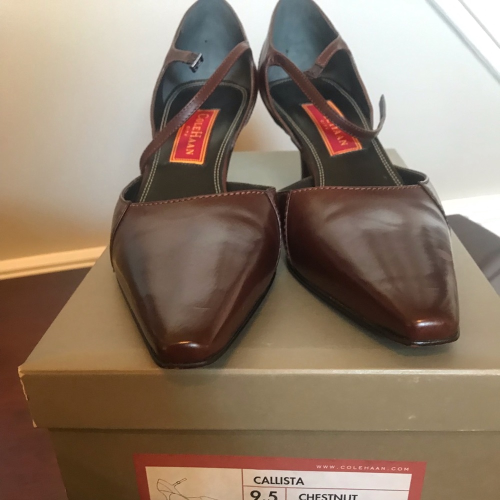 Cole Haan brown dress heels